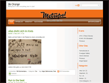 Tablet Screenshot of blog.metropolkurier.com